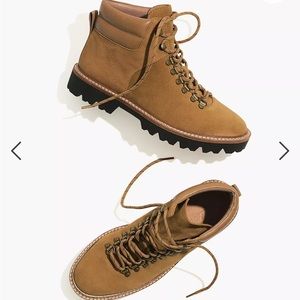 Madewell leather City Lugsole Boots